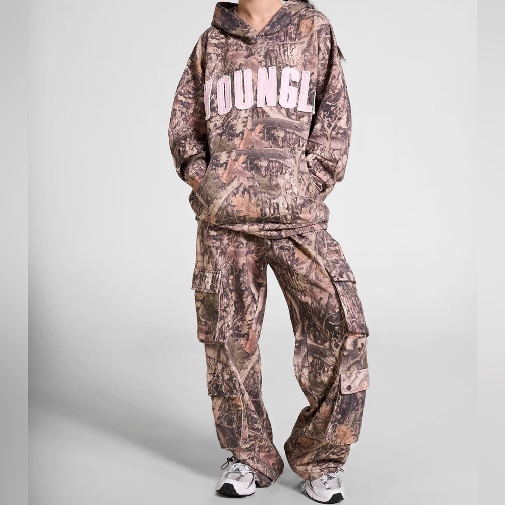 YOUNGLA Camo Matching Set